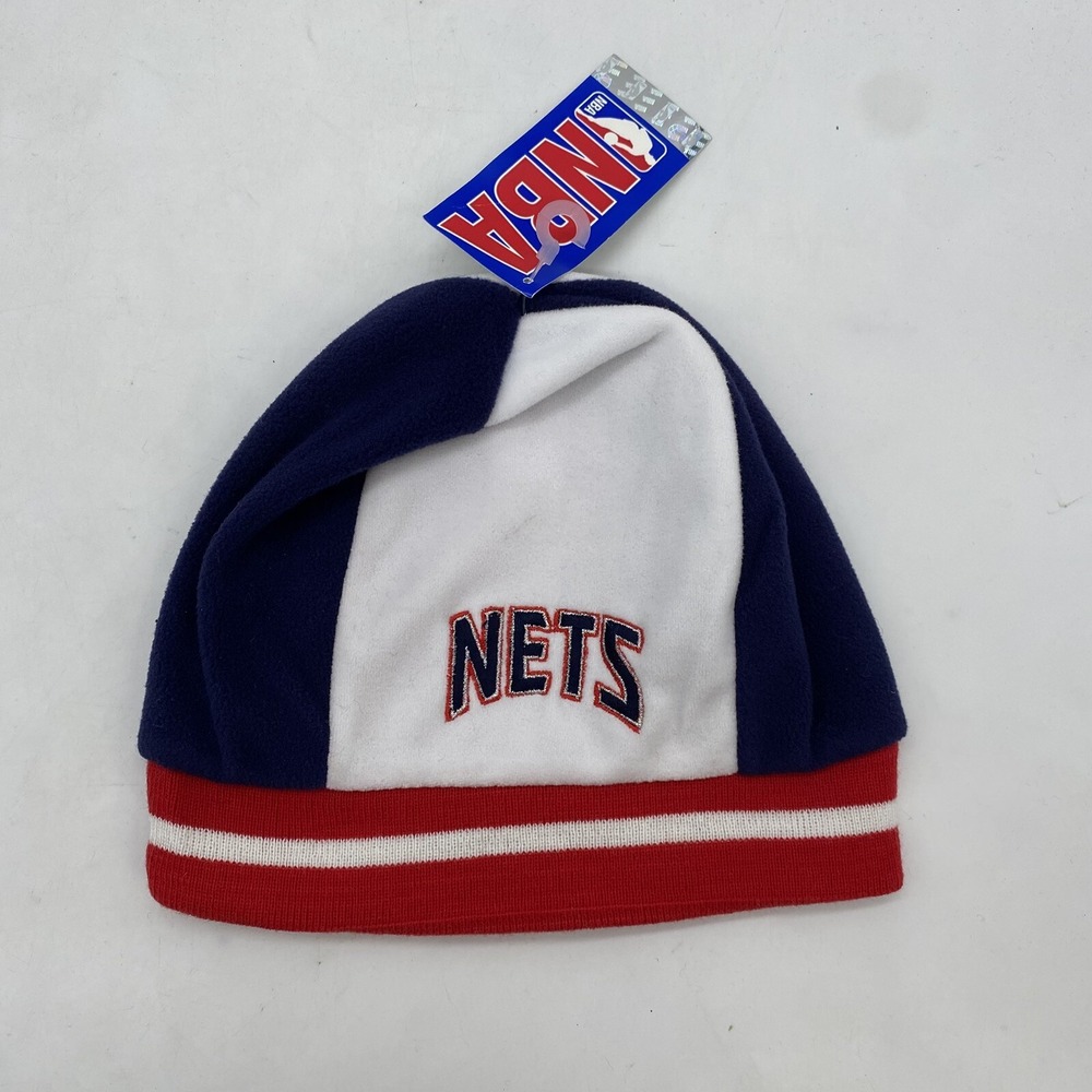 New Jersey Brooklyn Nets Beanie NBA Cuff Winter Sports Hat Cap OSFA One Size